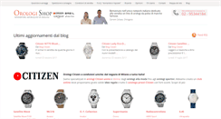 Desktop Screenshot of orologishop.it